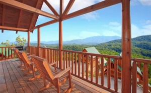 A Lover's Lookout mountain view Sherwood Forest Smoky Mountain cabins TN