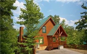 Smoky Mountain log cabins Robin's Rest