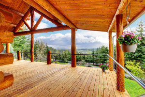 mountain view from cabins in Gatlinburg and Pigeon Forge